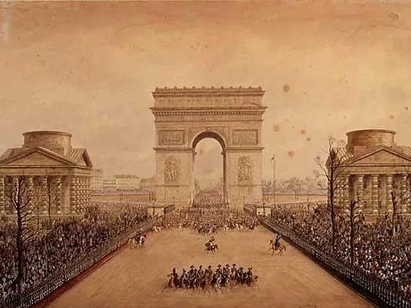 1803-Théodore Jung - Ingresso di Napoleone III a Parigi
